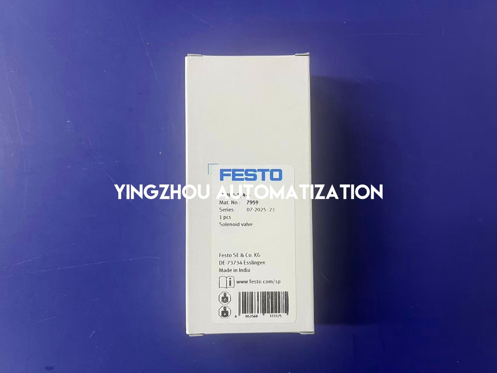Festo 7959 MFH-3-1/4-S Solenoid Valve | 3/2-Way | G1/4" | External Pilot | Tiger Series-YingZhou Automatization