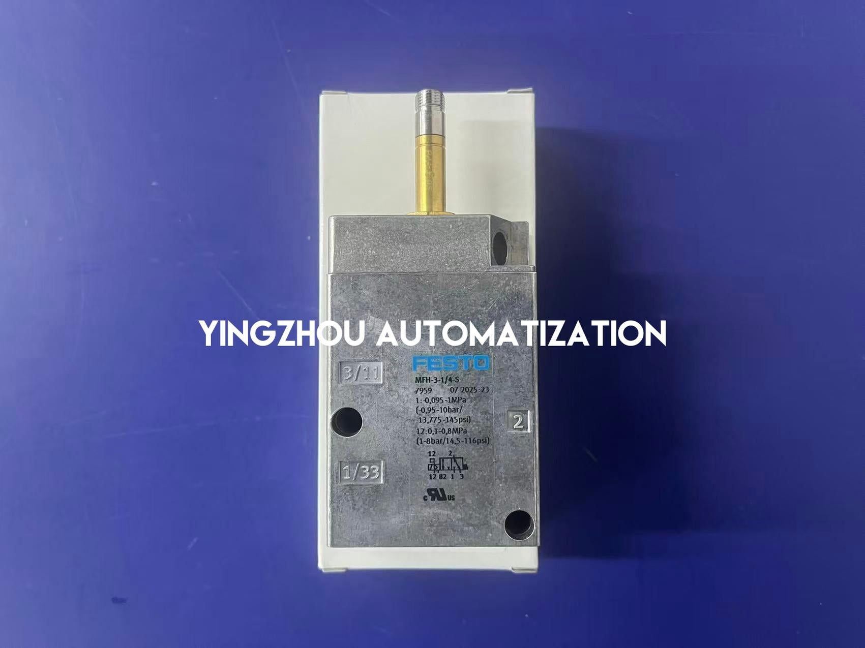 Festo 7959 MFH-3-1/4-S Solenoid Valve | 3/2-Way | G1/4" | External Pilot | Tiger Series-YingZhou Automatization