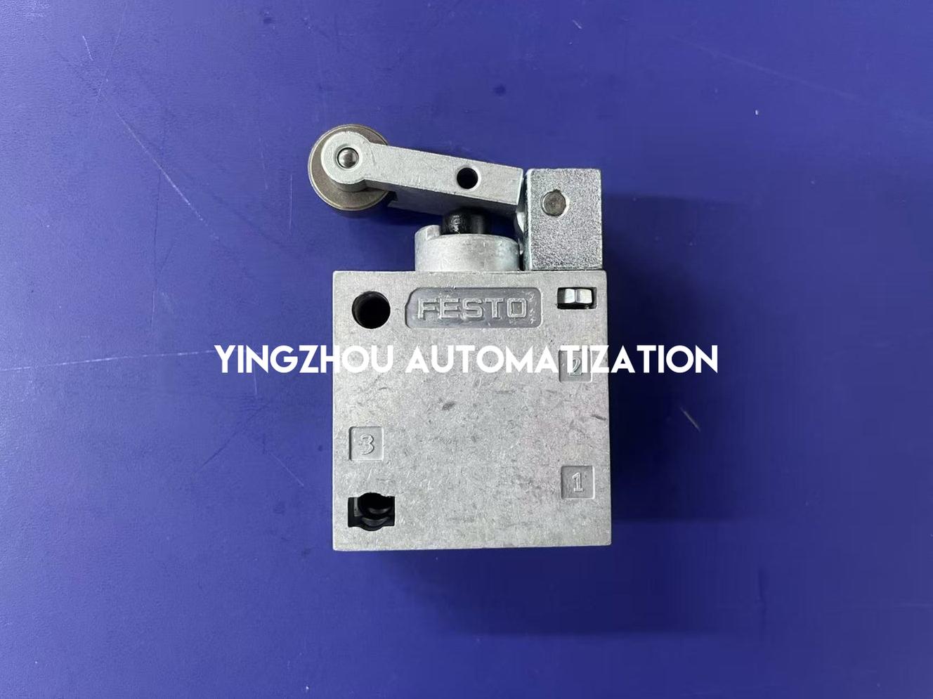 Festo 8985 R-3-1/4-B Roller Lever Valve | 3/2-Way | G1/4" | Mechanical Actuation-YingZhou Automatization