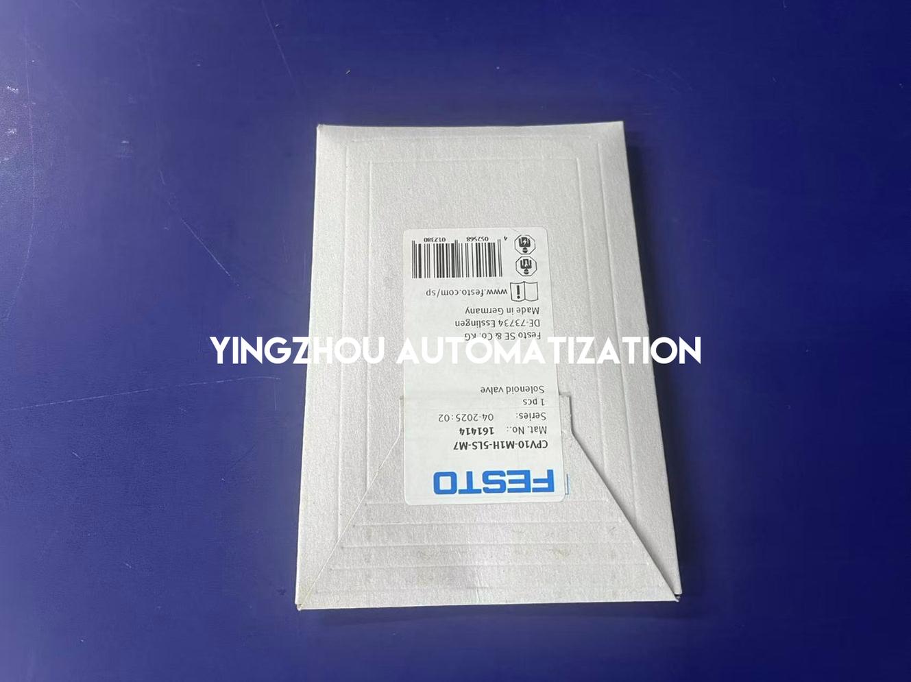 Festo CPV10-M1H-5LS-M7 Solenoid Valve | 161414 | 5/2-way, M7 Ports | Compact Valve Terminal Component | Brand New Original-YingZhou Automatization