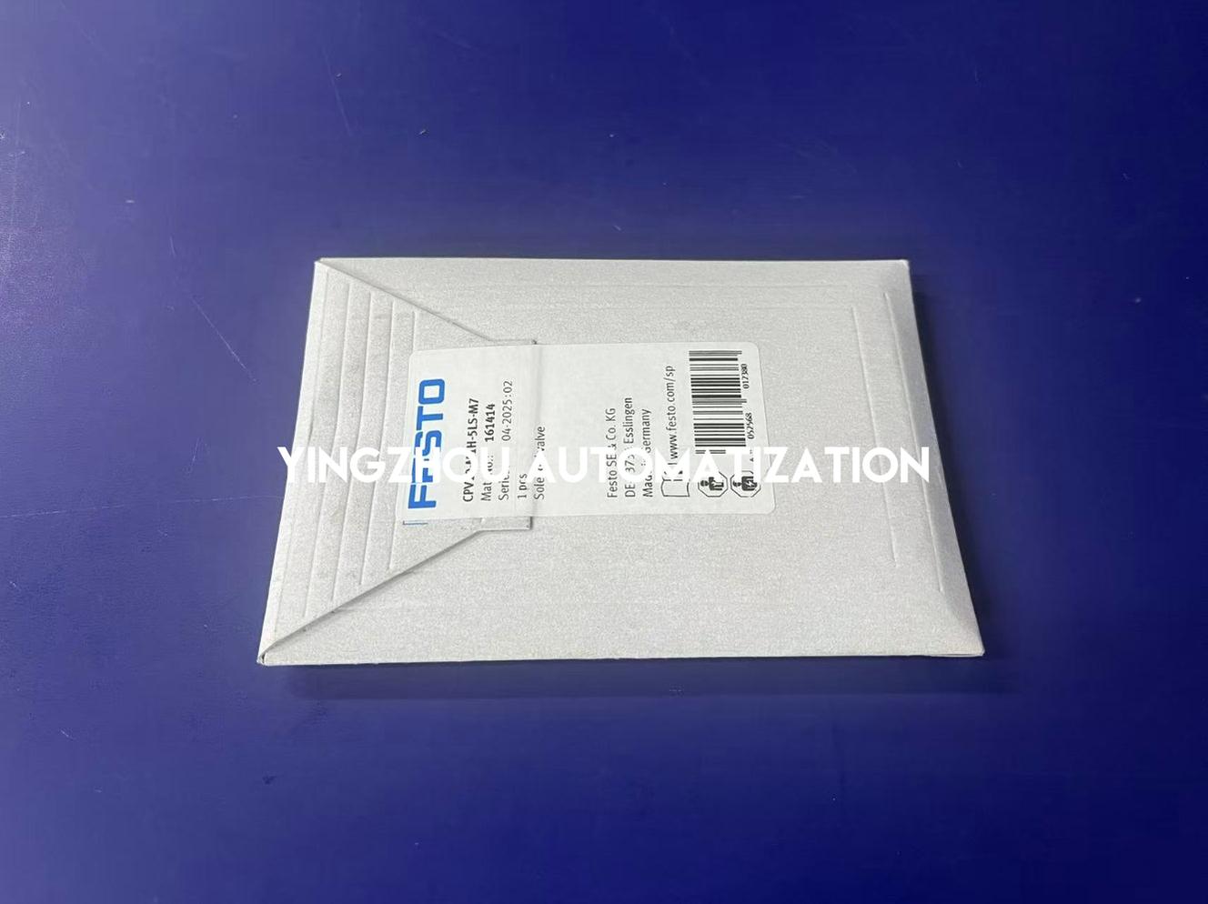 Festo CPV10-M1H-5LS-M7 Solenoid Valve | 161414 | 5/2-way, M7 Ports | Compact Valve Terminal Component | Brand New Original-YingZhou Automatization