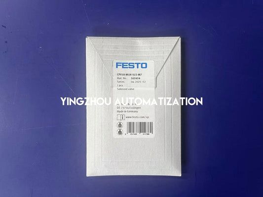 Festo CPV10-M1H-5LS-M7 Solenoid Valve | 161414 | 5/2-way, M7 Ports | Compact Valve Terminal Component | Brand New Original-YingZhou Automatization