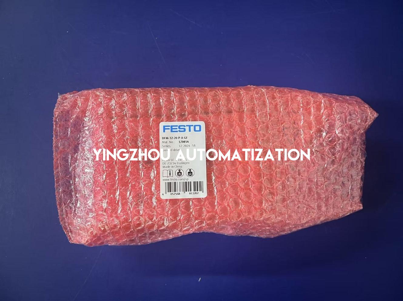Festo DFM-32-20-P-A-GF Guided Cylinder | 170854 | 32 mm Bore, 20 mm Stroke | Heavy-Duty Guided Actuator | Brand New Original-YingZhou Automatization