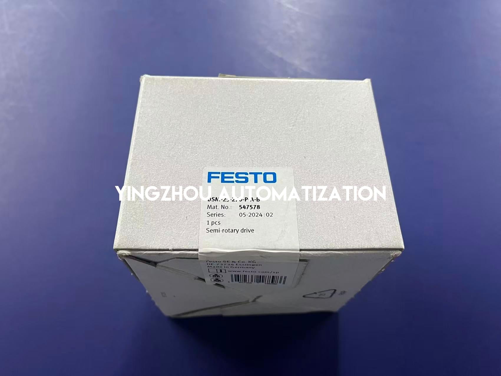 Festo DSM-25-270-P-A-B Semi-Rotary Drive | 547578 | 25 mm Size, 270° Swivel Angle | High-Precision Pneumatic Actuator | Brand New Original-YingZhou Automatization
