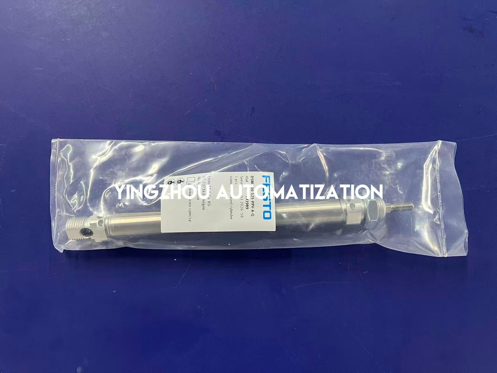Festo DSNU-16-125-PPV-A-Q Standard Cylinder | 193989 | 16 mm Bore, 125 mm Stroke | Pneumatic Actuator | Brand New Original-YingZhou Automatization