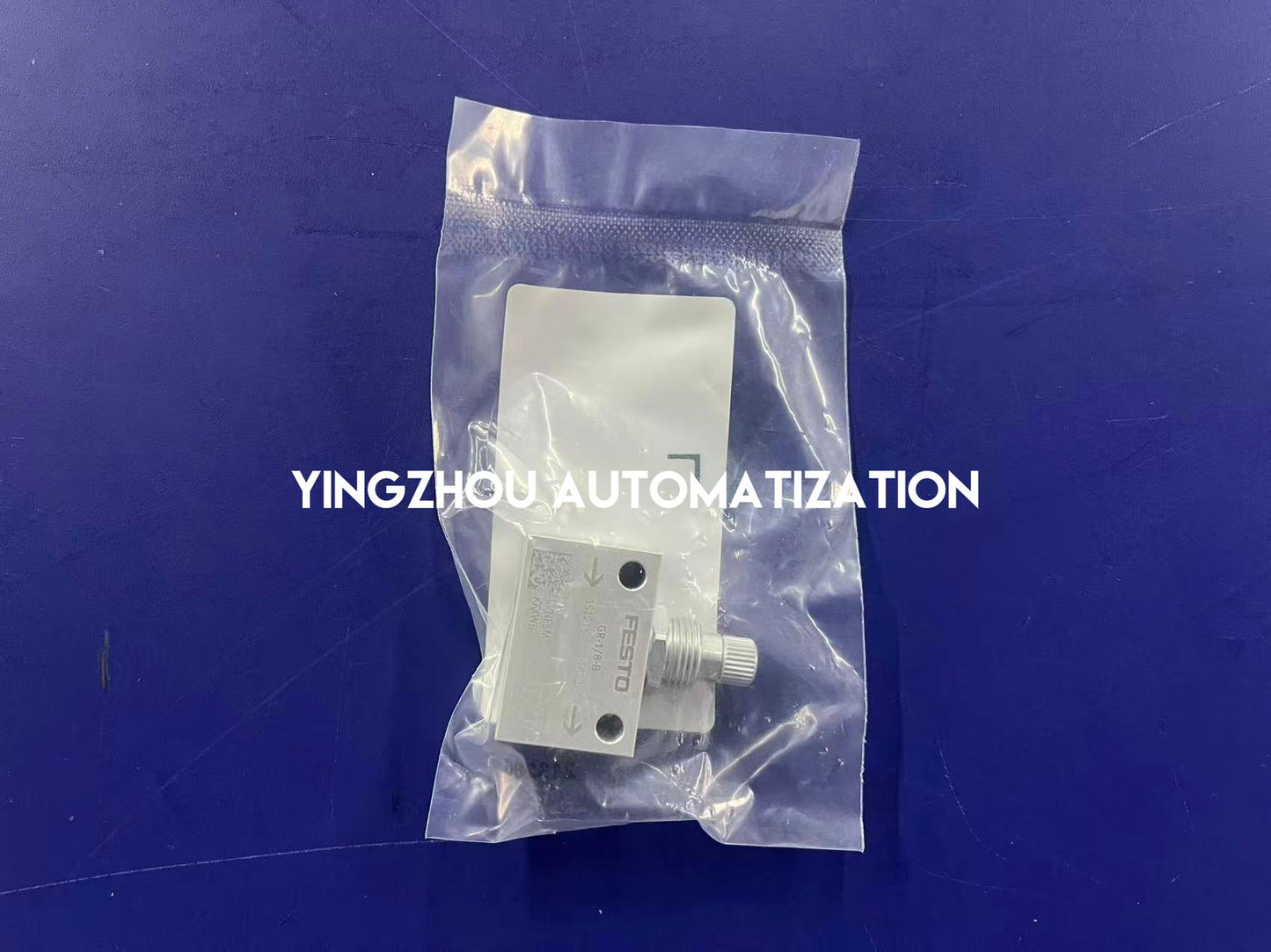 Festo GR-1/8-B One-Way Flow Control Valve | 151215 | G1/8" Thread Throttle Check Valve | Pneumatic Speed Regulator | Brand New Original-YingZhou Automatization