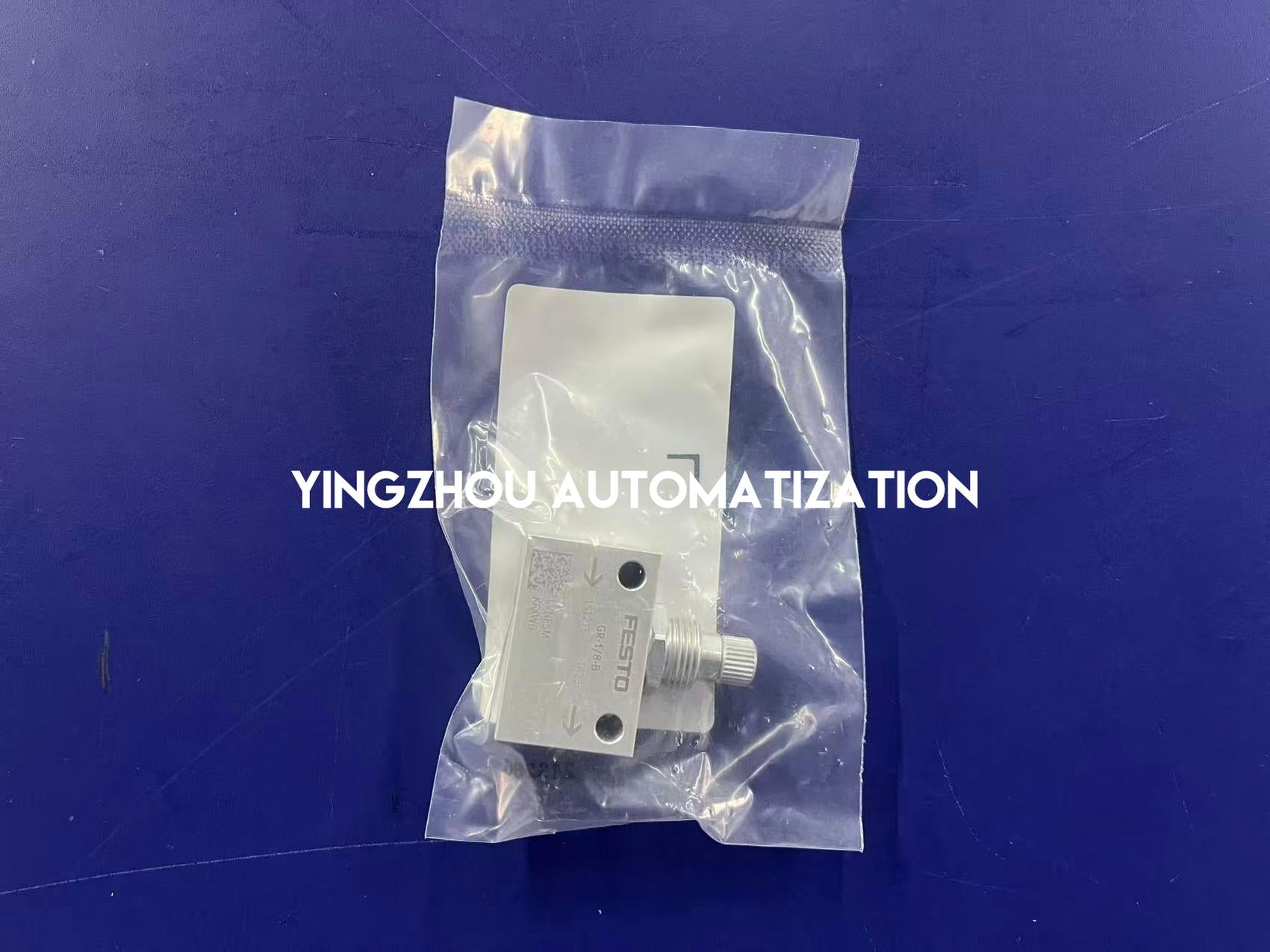 Festo GR-1/8-B One-Way Flow Control Valve | 151215 | G1/8" Thread Throttle Check Valve | Pneumatic Speed Regulator | Brand New Original-YingZhou Automatization