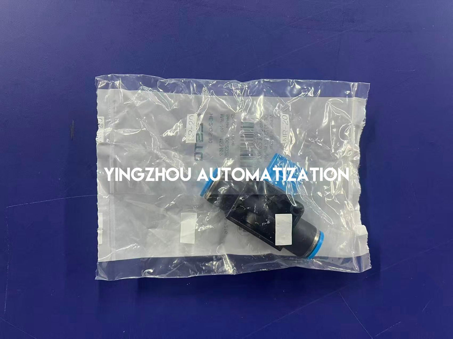 Festo HE-2-QS-10 On-Off Valve | 153469 | QS-10 Push-in Fitting, Manual Operation | Pneumatic Flow Control | Brand New Original-YingZhou Automatization