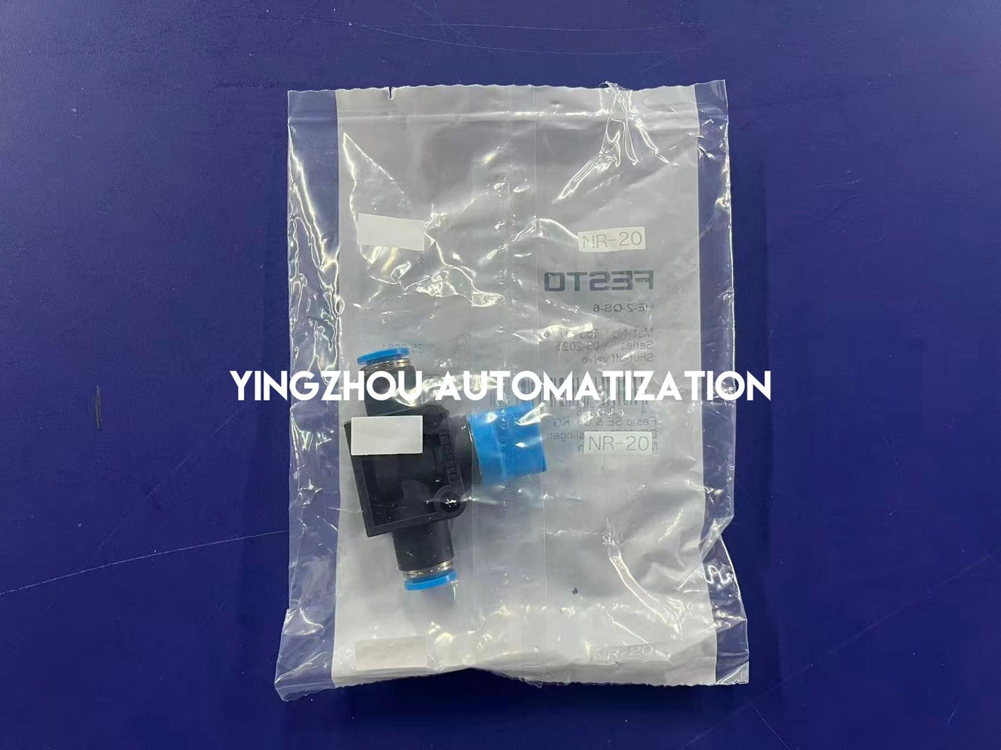 Festo HE-2-QS-6 On-Off Valve | 153467 | QS-6 Push-in Fitting, Manual Operation | Pneumatic Flow Control | Brand New Original-YingZhou Automatization