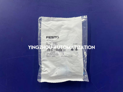 Festo HE-2-QS-6 On-Off Valve | 153467 | QS-6 Push-in Fitting, Manual Operation | Pneumatic Flow Control | Brand New Original-YingZhou Automatization