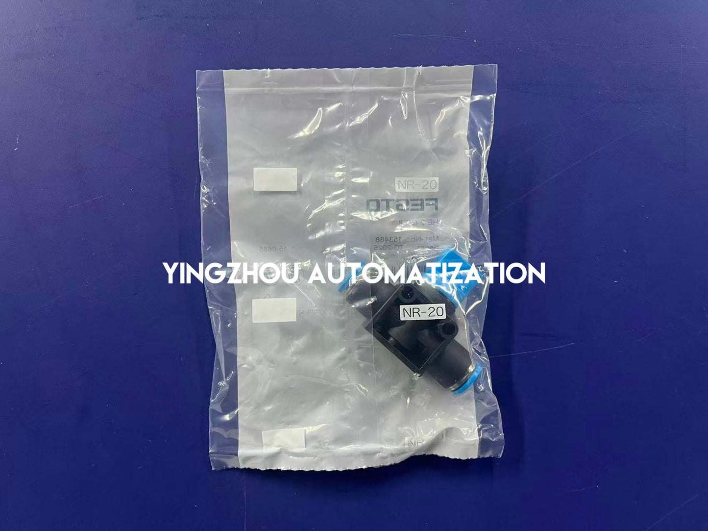 Festo HE-2-QS-8 On-Off Valve | 153468 | QS-8 Push-in Fitting, Manual Operation | Pneumatic Flow Control | Brand New Original-YingZhou Automatization