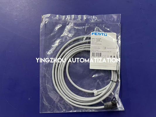 Festo KMEB-1-24-2.5-LED Plug Socket | 151688 | 24V DC, 2.5m Cable, Integrated LED | Solenoid Valve Connector | Brand New Original-YingZhou Automatization