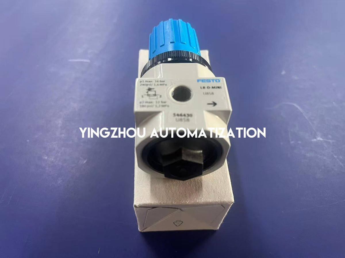Festo LR-D-MINI 546430 D Series Mini Direct-Acting Diaphragm Pneumatic Pressure Regulator 0.5–12 Bar-YingZhou Automatization