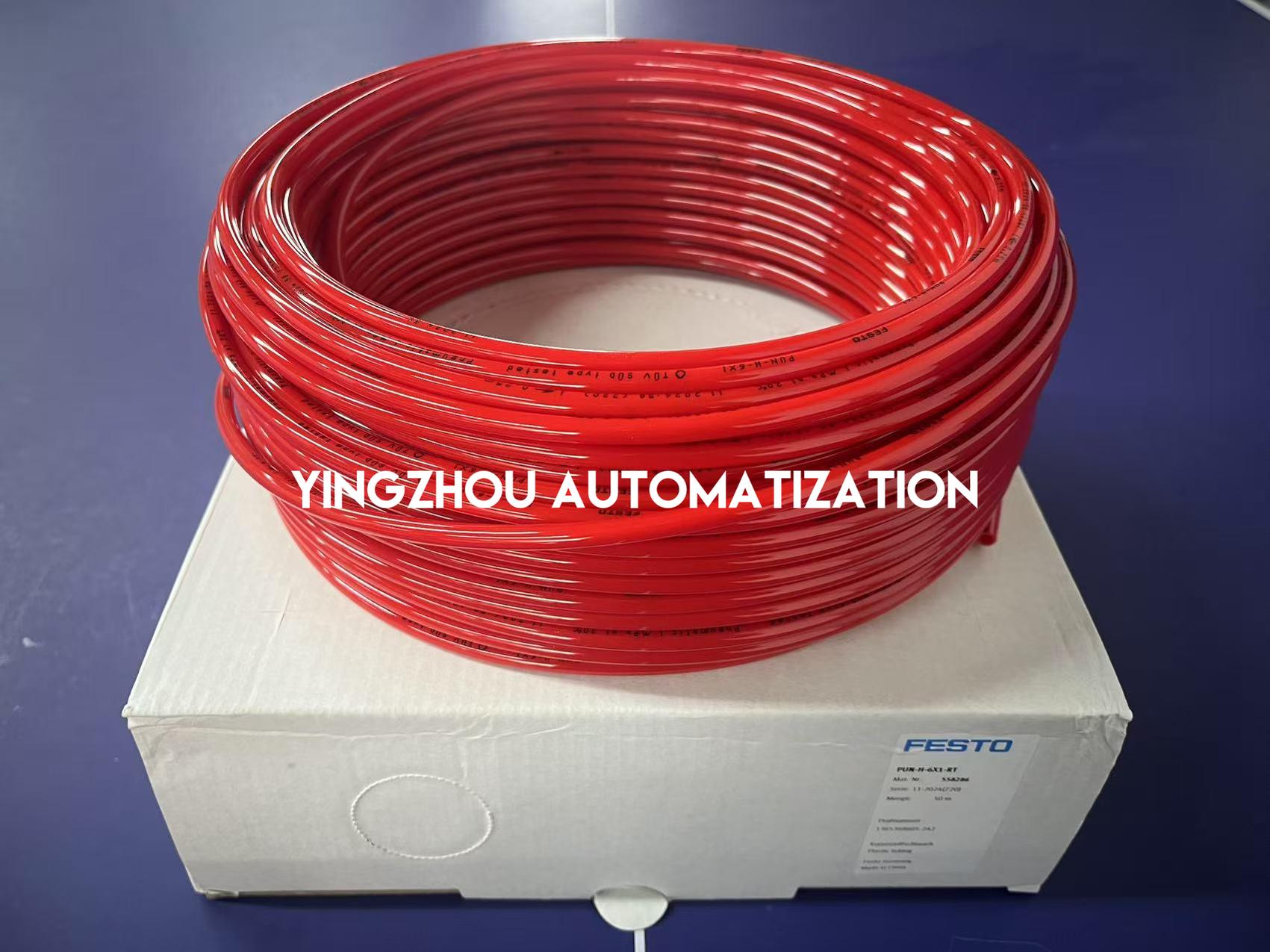 Festo PUN-H-6x1-RT Tubing | 558286 | 6 mm OD, Red | Hydrolysis-Resistant Pneumatic Hose | Brand New Original-YingZhou Automatization