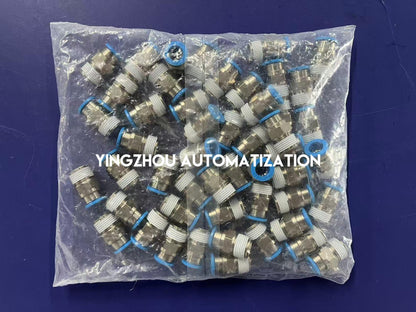 Festo QS-3/8-10-50 Push-in Fitting | 153033 | 10 mm OD, R3/8" Thread | Straight Pneumatic Connector | Brand New Original-YingZhou Automatization