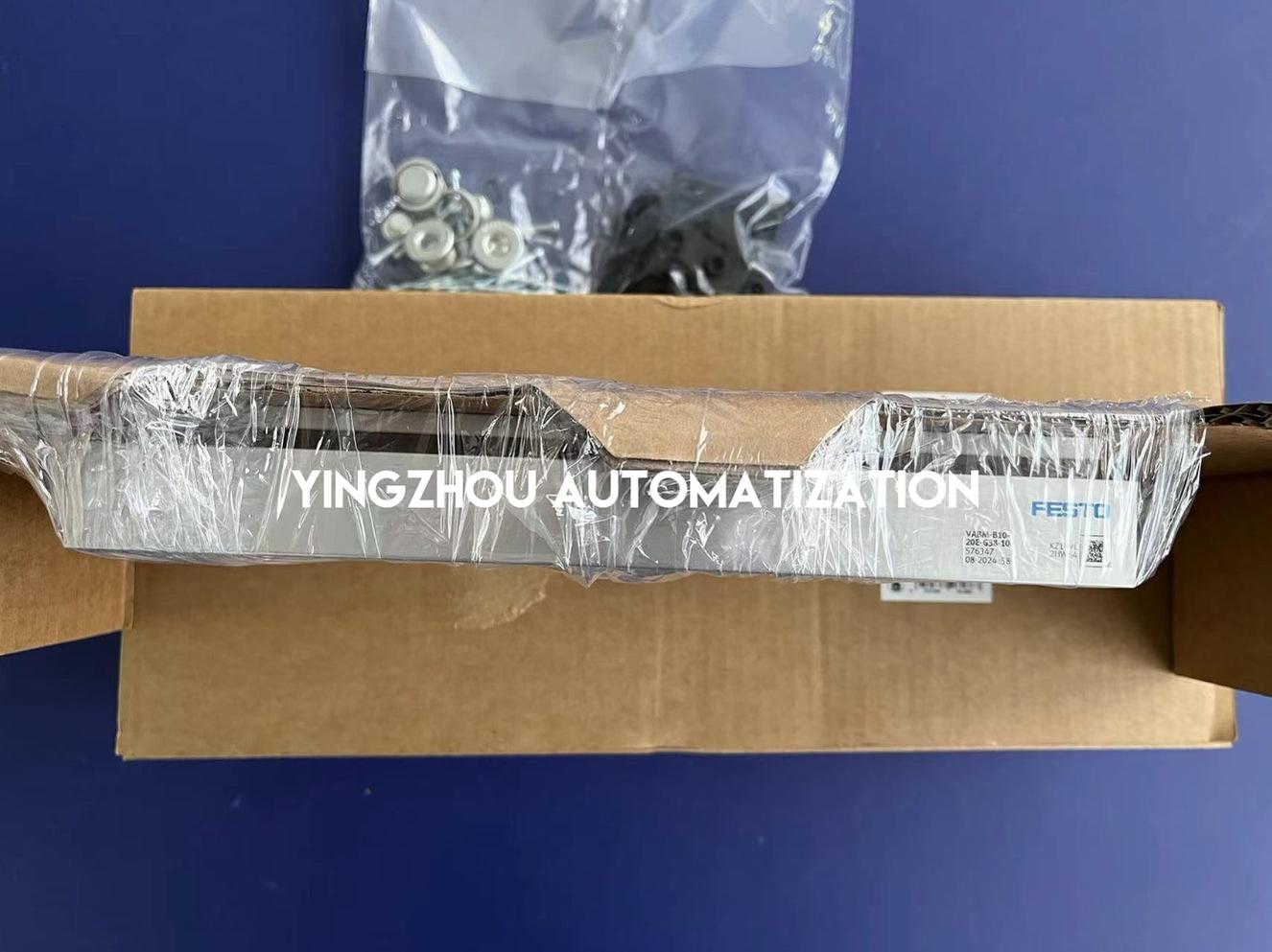 Festo VABM-B10-20E-G38-10 Manifold Rail | 576347 | For VUVS-L20 Valves, 10-Station | Pneumatic Valve Manifold | Brand New Original-YingZhou Automatization
