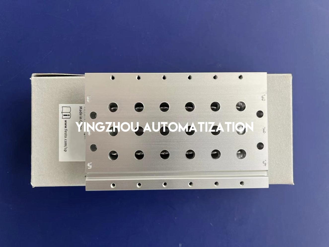 Festo VABM-L1-14S-G14-6 Manifold Rail | 566622 | For VSVA/VUVL Valves, 6-Station | Pneumatic Valve Manifold | Brand New Original-YingZhou Automatization