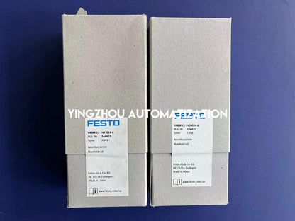 Festo VABM-L1-14S-G14-6 Manifold Rail | 566622 | For VSVA/VUVL Valves, 6-Station | Pneumatic Valve Manifold | Brand New Original-YingZhou Automatization