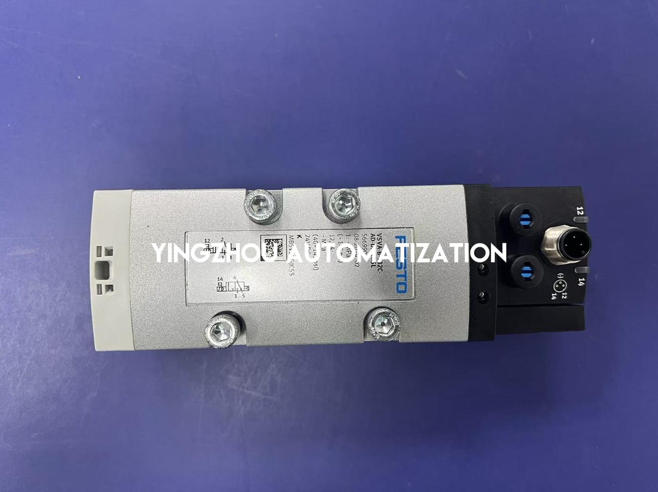 Festo VSVA-B-T32C-AD-D2-1R5L Solenoid Valve | 566990 | 3/2-way, 24V DC | Valve Terminal Component | Brand New Original-YingZhou Automatization