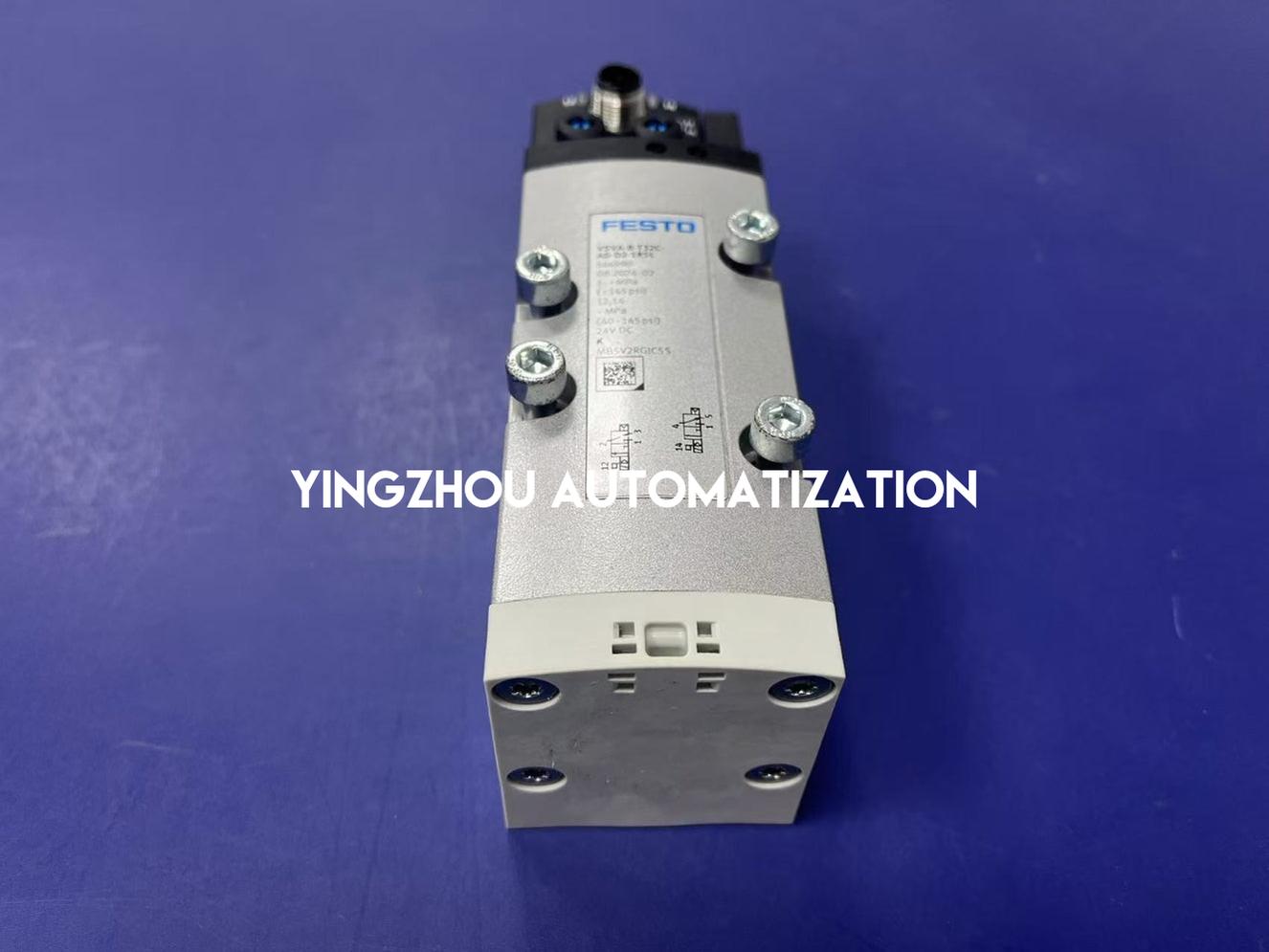 Festo VSVA-B-T32C-AD-D2-1R5L Solenoid Valve | 566990 | 3/2-way, 24V DC | Valve Terminal Component | Brand New Original-YingZhou Automatization