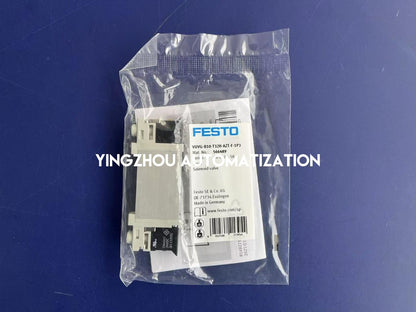 Festo VUVG-B10-T32H-AZT-F-1P3 Solenoid Valve | 566489 | 3/2-way, 24V DC, M5 Ports | Compact Pneumatic Control | Brand New Original-YingZhou Automatization