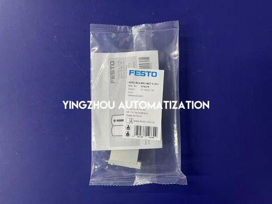 Festo VUVG-B14-M52-MZT-F-1P3 Solenoid Valve | 574379 | 5/2 Bistable, 24V DC, M5 Ports | Compact Pneumatic Control | Brand New Original-YingZhou Automatization