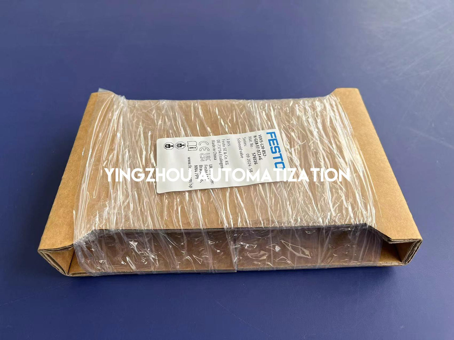 Festo VUVS-L20-B52-H-G18-F7-1C1+G Solenoid Valve | 576516 | 5/2 Bistable, 24V DC, G1/8" Ports | Pneumatic Directional Control | Brand New Original-YingZhou Automatization