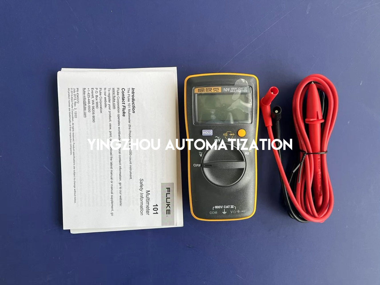 Fluke 101 Pocket Digital Multimeter | Compact, Basic Electrical Diagnostic Tool, Durable, Brand New Original-YingZhou Automatization