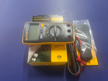 Fluke 107 | Mini Palm-Sized Digital Multimeter | AC/DC Voltage Current Tester | Backlight Display Meter | Brand New Original-YingZhou Automatization