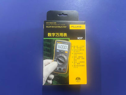 Fluke 107 | Mini Palm-Sized Digital Multimeter | AC/DC Voltage Current Tester | Backlight Display Meter | Brand New Original-YingZhou Automatization