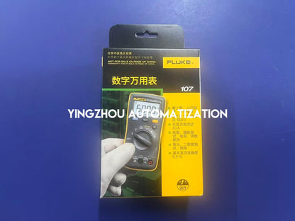 Fluke 107 Palm-Sized Digital Multimeter 600V 10A CAT III 600V-YingZhou Automatization