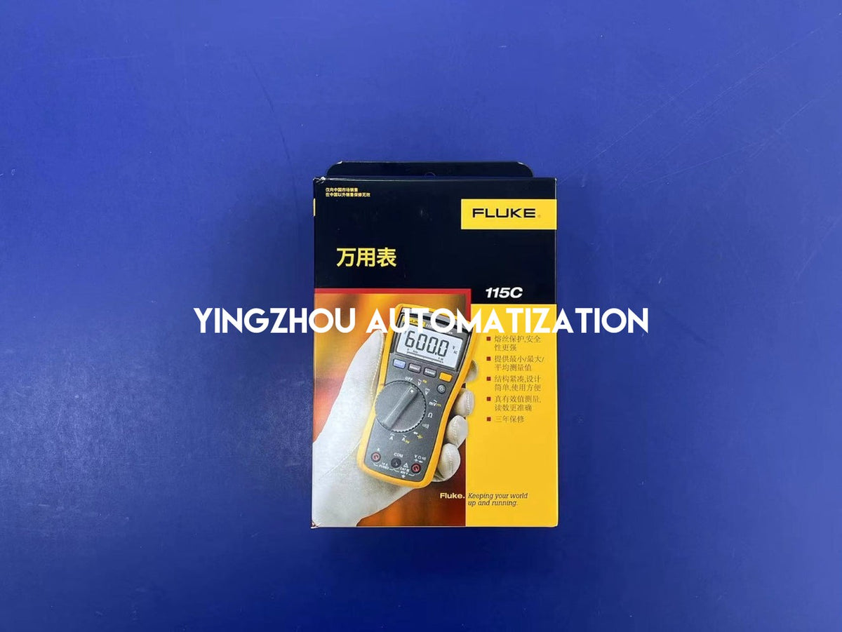 Fluke 115C True RMS Digital Multimeter 600V 10A CAT III 600V-YingZhou Automatization