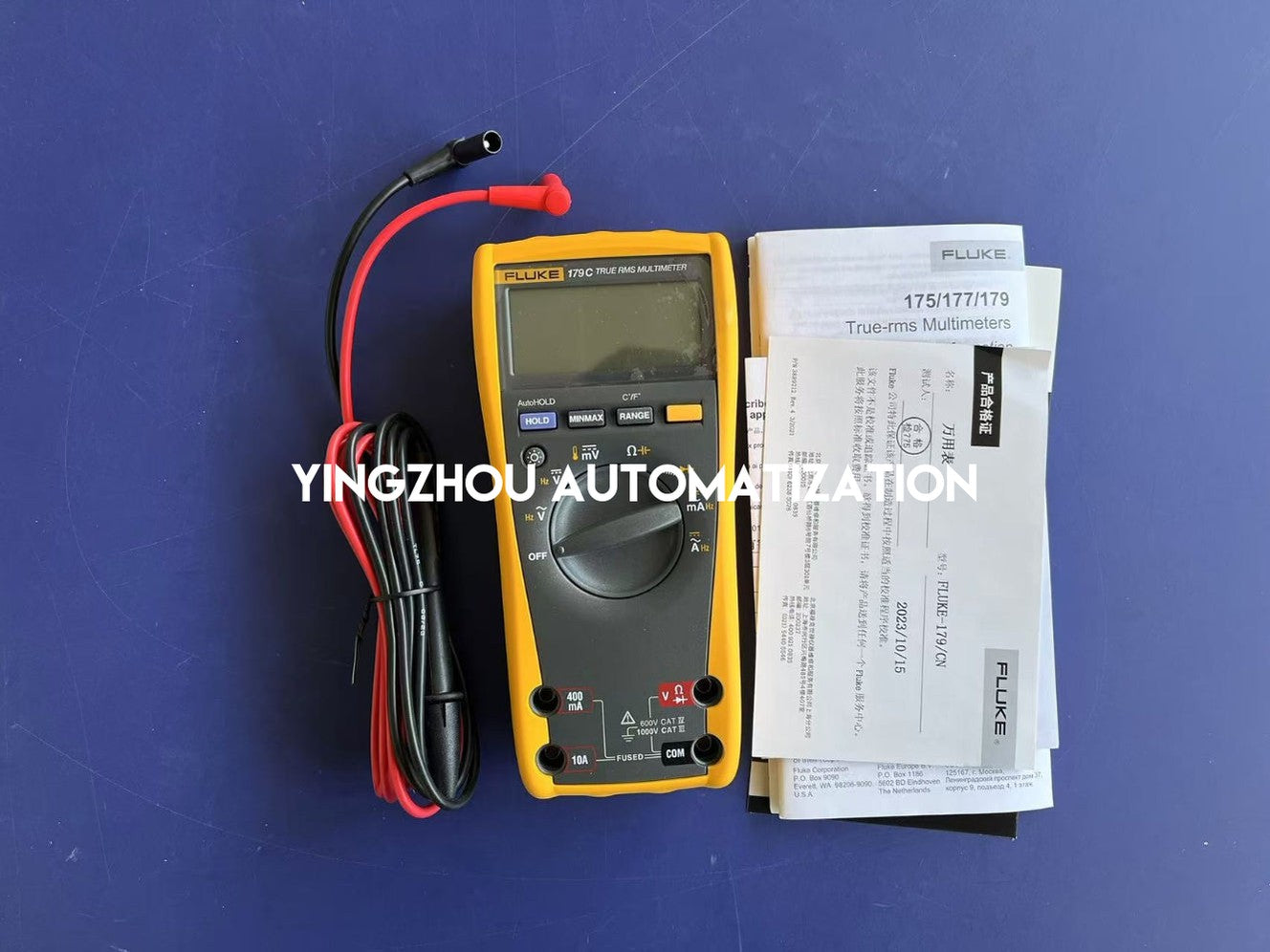 Fluke 179C True-RMS Digital Multimeter | Industrial Precision, Backlit Display, Temperature Measurement, Brand New Original-YingZhou Automatization