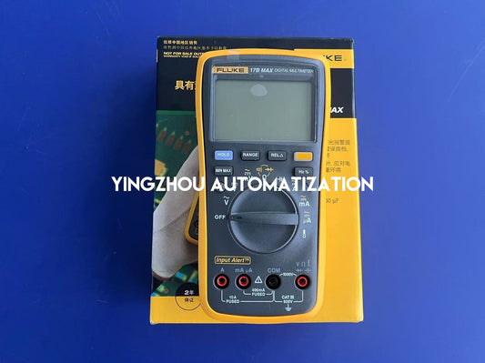 Fluke 17B MAX Digital Multimeter | True-RMS, Industrial Grade, Large Backlit Display, Enhanced Durability, Brand New Original-YingZhou Automatization