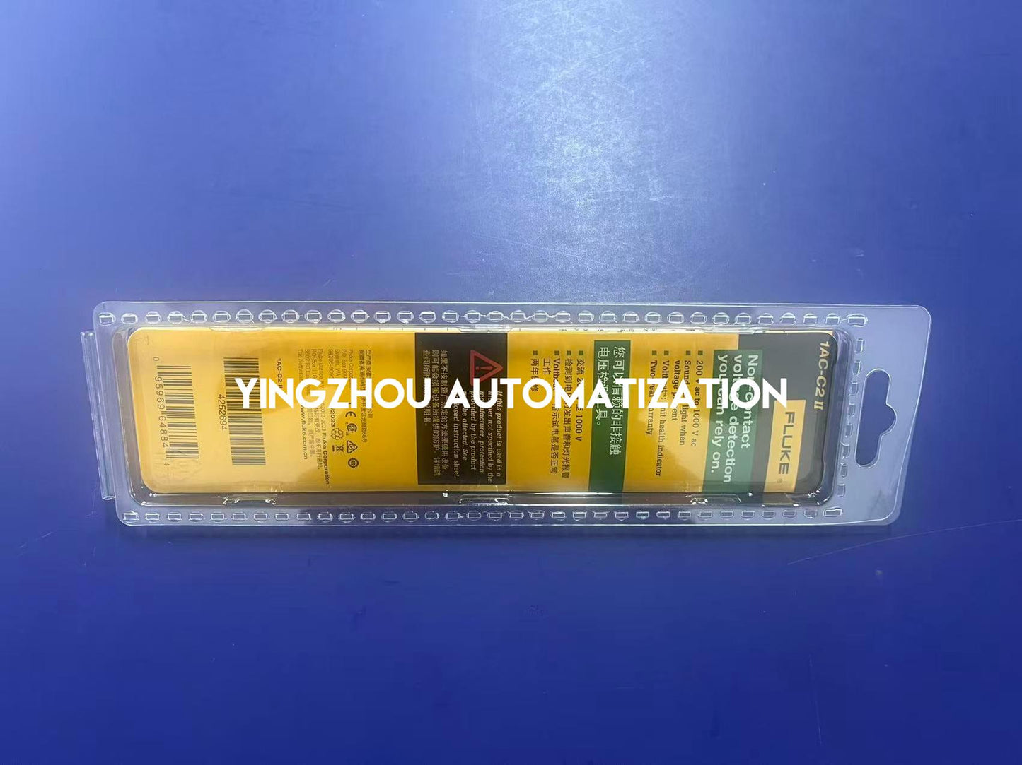 Fluke 1AC-C2II | VoltAlert Non-Contact Voltage Detector | 200V-1000V AC | Pocket Tester Pen with Beeper | Brand New Original-YingZhou Automatization