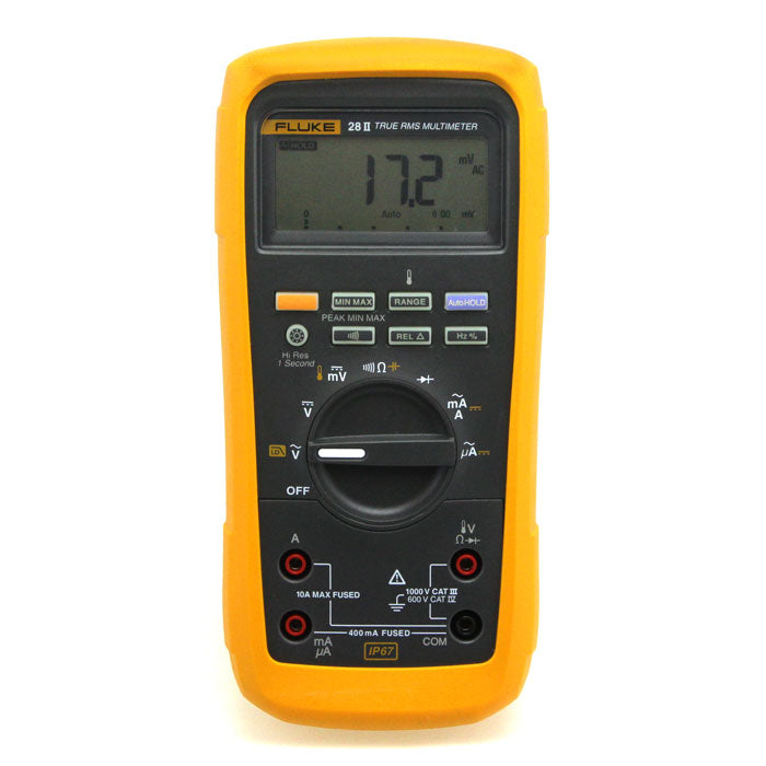 Fluke 28 II Industrial True-RMS Multimeter | IP67 Waterproof, Drop-Proof, Extreme Field Ruggedness, Brand New Original-YingZhou Automatization