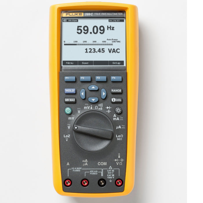 Fluke 289C True-RMS Industrial Logging Multimeter | TrendCapture, High-Resolution Graphical Display, Advanced Predictive Diagnostics, Brand New Original-YingZhou Automatization