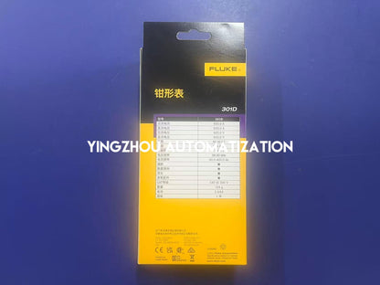 Fluke 301D | Ultra-Thin Digital Clamp Meter | 600A AC DC Current | Compact Pocket Smart Multimeter | Brand New Original-YingZhou Automatization