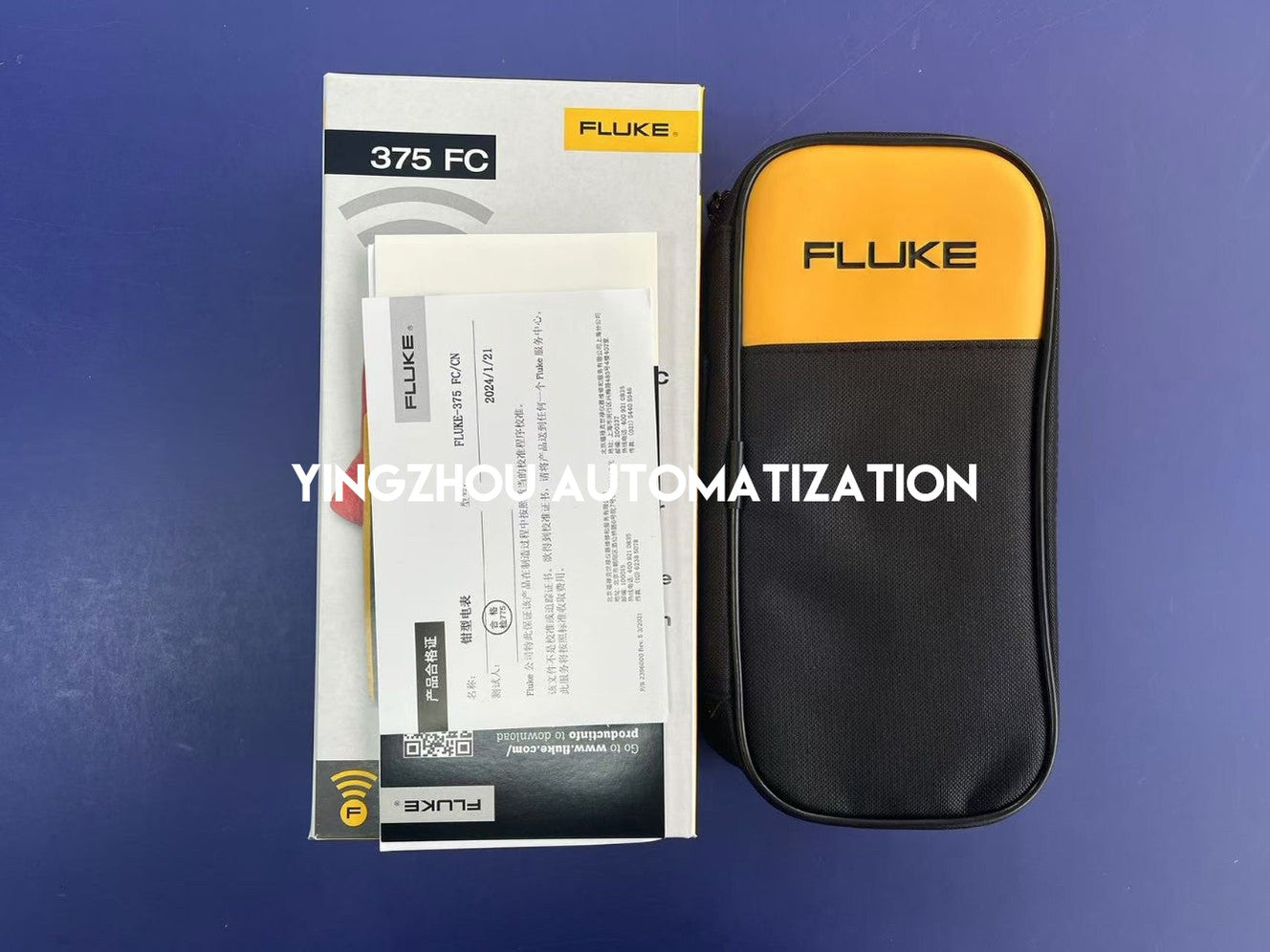 Fluke 375 FC True-RMS AC/DC Clamp Meter | Fluke Connect Enabled, High-Performance Industrial Current Diagnostics, Brand New Original-YingZhou Automatization