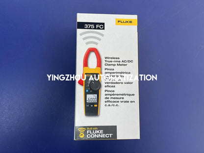 Fluke 375 FC True-RMS AC/DC Clamp Meter | Fluke Connect Enabled, High-Performance Industrial Current Diagnostics, Brand New Original-YingZhou Automatization