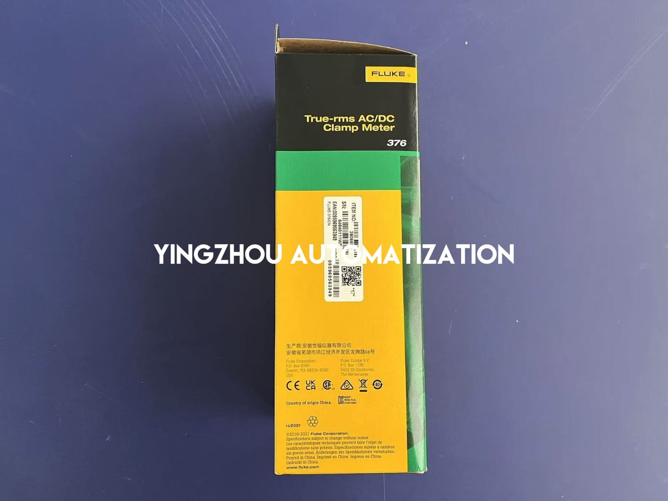 Fluke 376 True-RMS AC/DC Clamp Meter | iFlex Flexible Current Probe, High-Capacity Industrial Diagnostics, Brand New Original-YingZhou Automatization