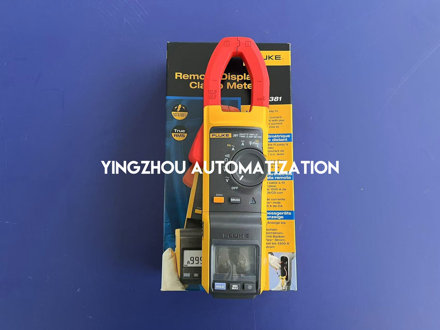 Fluke 381 Remote Display True-RMS AC/DC Clamp Meter | Detachable Display, iFlex Flexible Current Probe, Industrial Electrical Diagnostics, Brand New Original-YingZhou Automatization