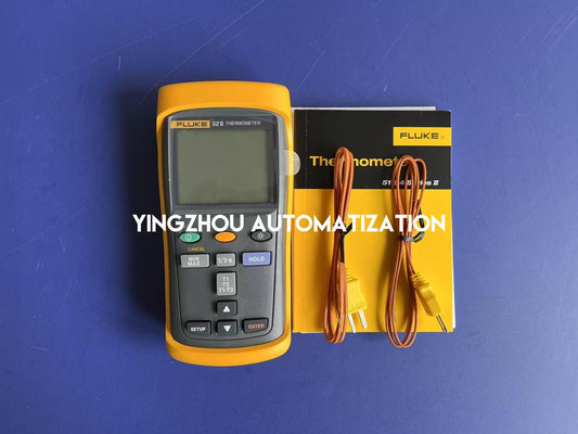 Fluke 52 II Dual Input Digital Thermometer | K-Type, High Accuracy, Industrial Temperature Diagnostics, Brand New Original-YingZhou Automatization