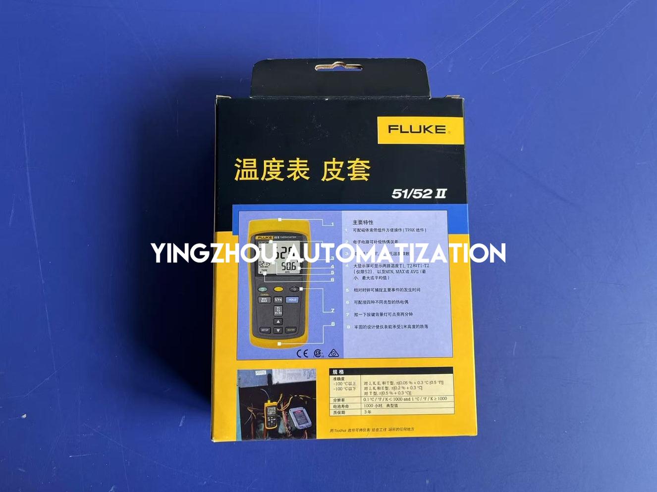Fluke 52 II Dual Input Digital Thermometer - Lab Accuracy, Multi-Thermocouple Support-YingZhou Automatization