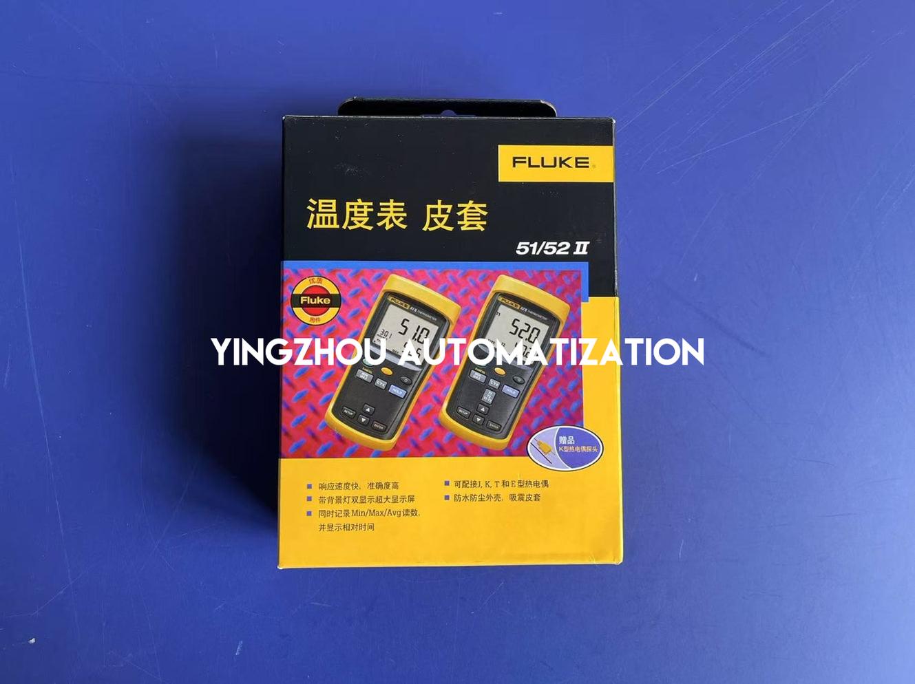 Fluke 52 II Dual Input Digital Thermometer - Lab Accuracy, Multi-Thermocouple Support-YingZhou Automatization