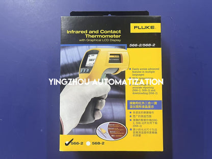 Fluke 566-2 Infrared & Contact Thermometer | 2-in-1, High-Temperature, Advanced Diagnostic Tool, Industrial Precision, Brand New Original-YingZhou Automatization