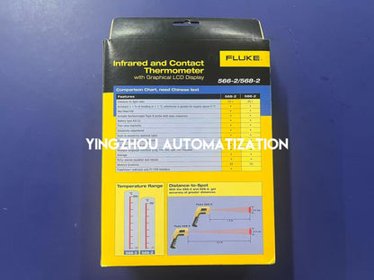 Fluke 566-2 Infrared & Contact Thermometer | 2-in-1, High-Temperature, Advanced Diagnostic Tool, Industrial Precision, Brand New Original-YingZhou Automatization