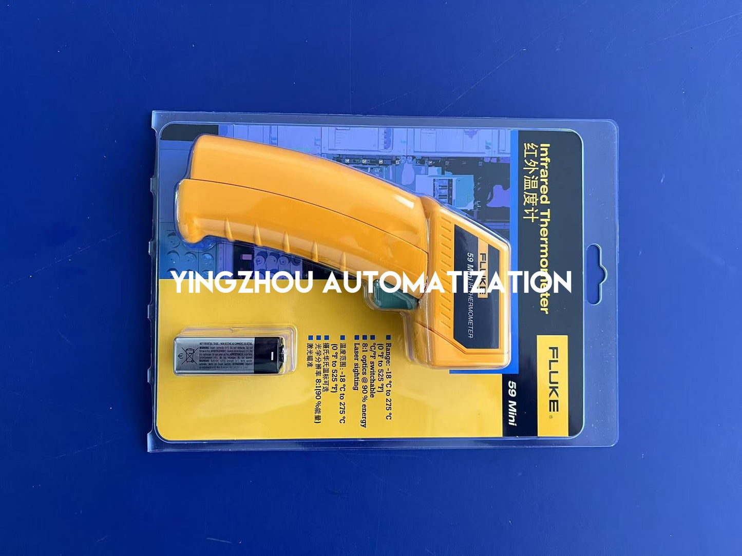Fluke 59 Mini Infrared Thermometer | Compact, Rapid Spot Temperature Measurement, Industrial Diagnostic Tool, Brand New Original-YingZhou Automatization