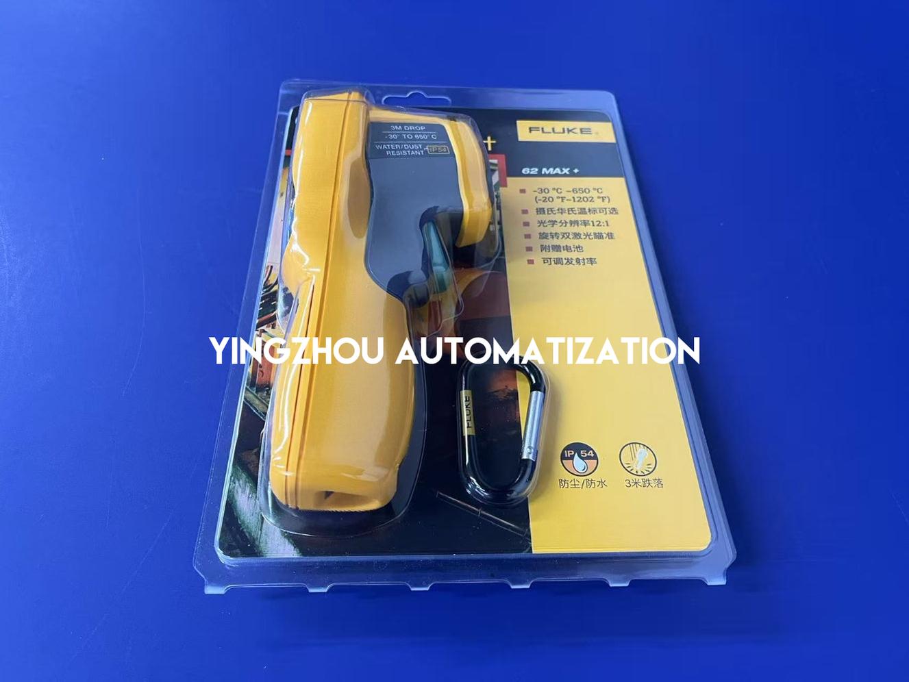 Fluke 62 MAX+ Handheld Infrared Laser Thermometer - Dual Laser, 12:1 Spot, -30°C to 650°C-YingZhou Automatization