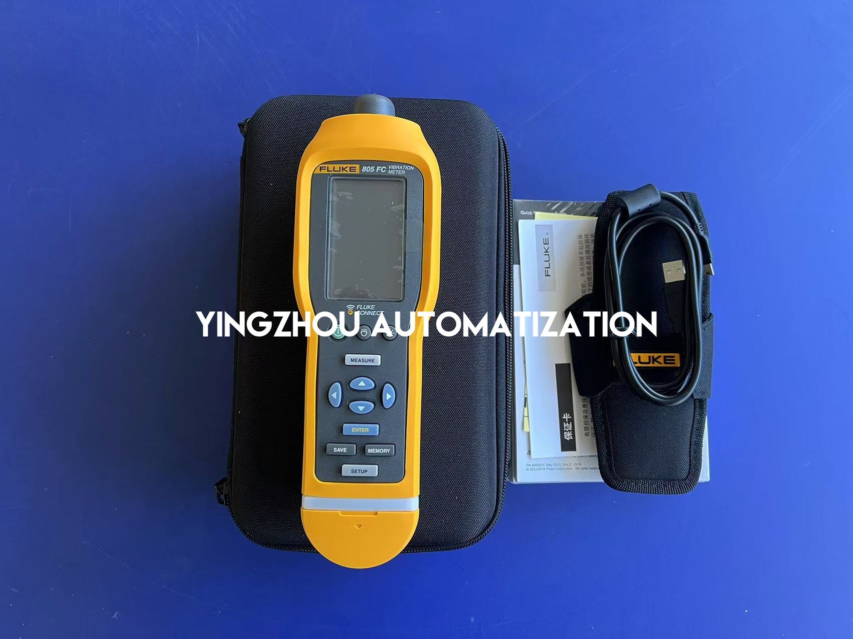 Fluke 805 FC Vibration Meter - Severity-Scaled Results, Crest Factor+, Fluke Connect-YingZhou Automatization
